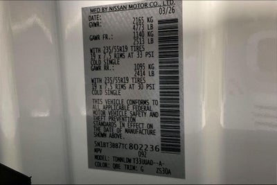 2026 Nissan Rogue Dark Armor