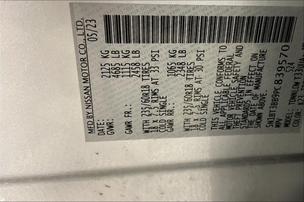 2023 Nissan Rogue SV