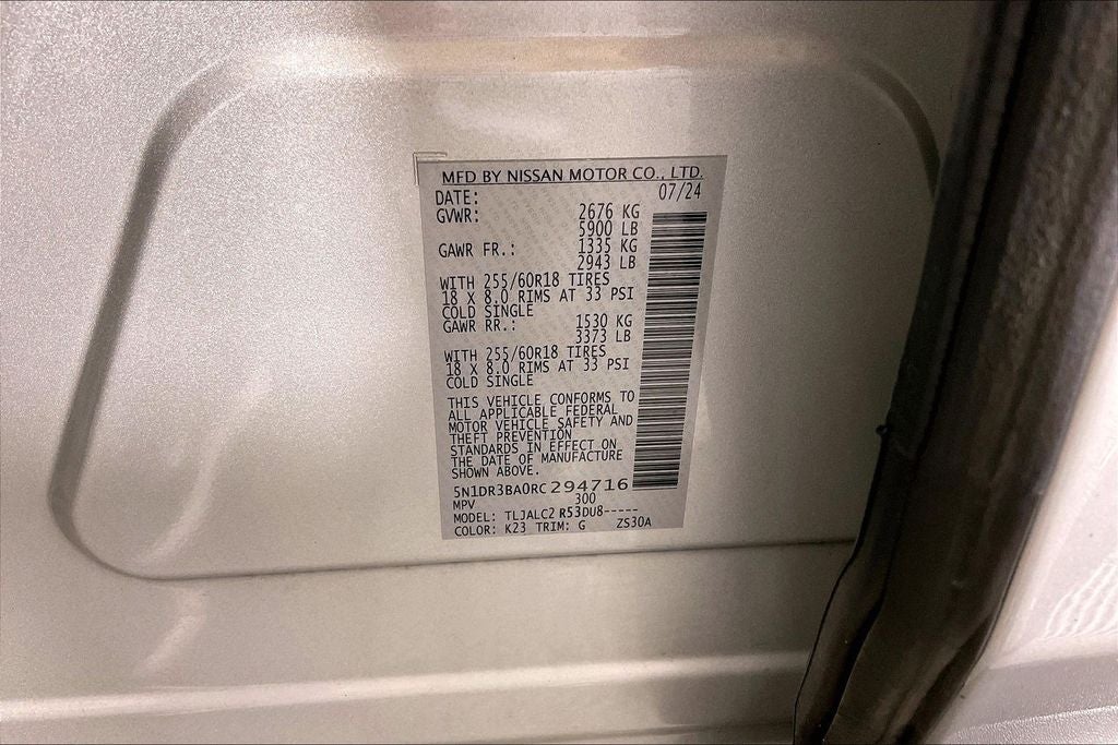 2024 Nissan Pathfinder SV