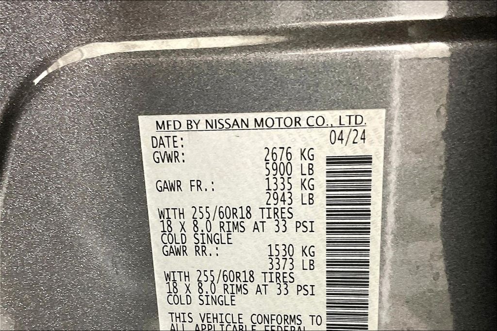 2024 Nissan Pathfinder SV