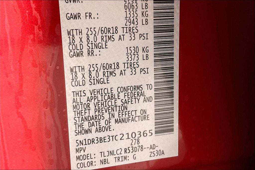 2026 Nissan Pathfinder SV