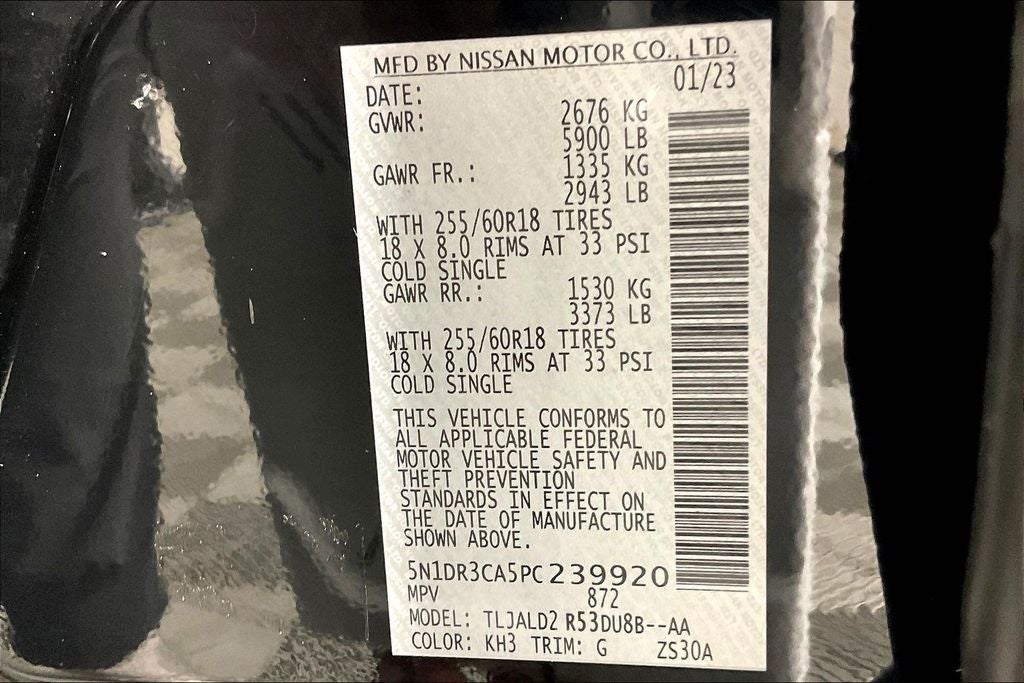 2023 Nissan Pathfinder SL