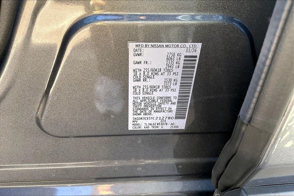 2026 Nissan Pathfinder SL