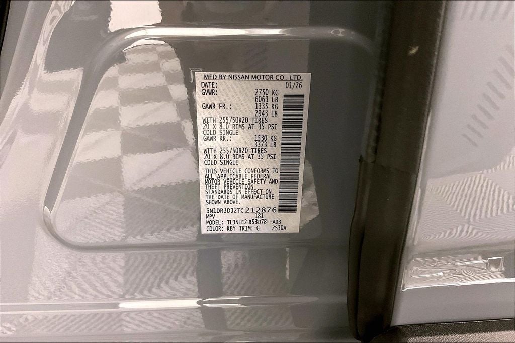 2026 Nissan Pathfinder Platinum