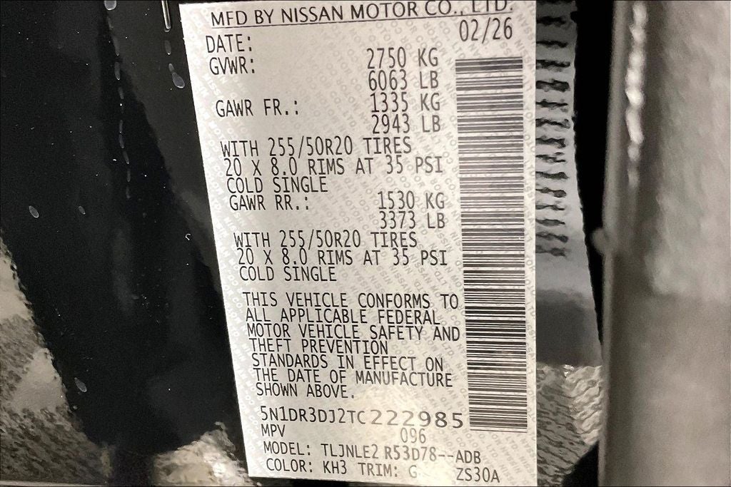 2026 Nissan Pathfinder Platinum