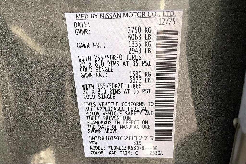 2026 Nissan Pathfinder Platinum