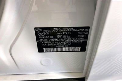 2021 Hyundai Sonata Limited
