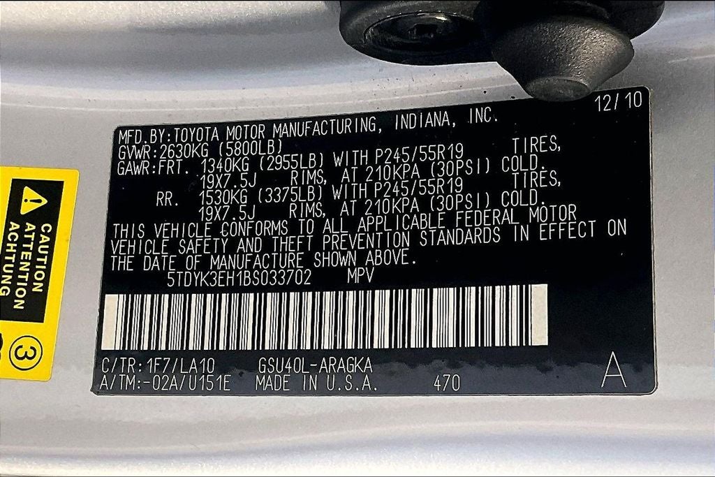 2011 Toyota Highlander Limited