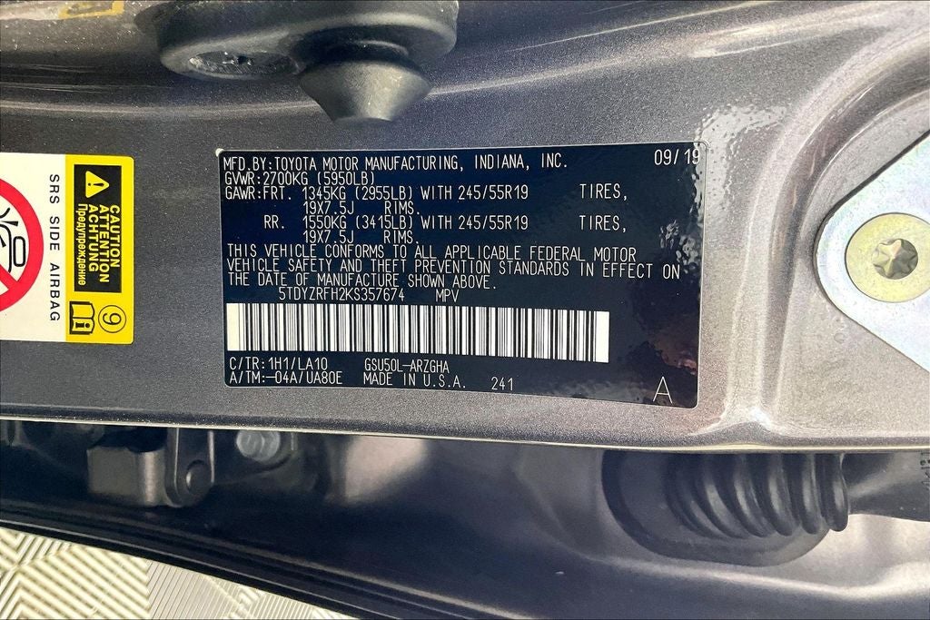 2019 Toyota Highlander Limited