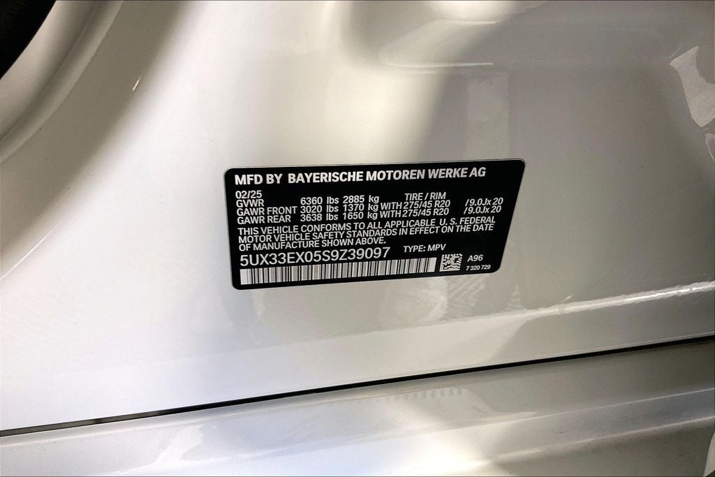 2025 BMW X6 xDrive40i