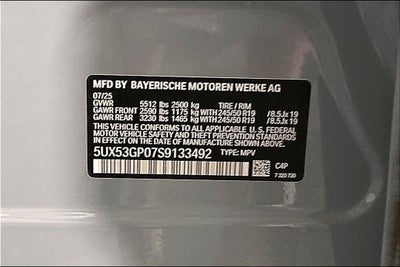 2025 BMW X3 30 xDrive