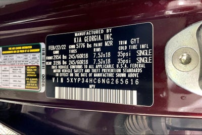 2022 Kia Telluride EX