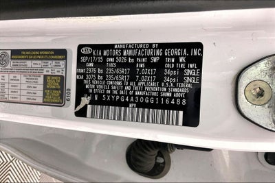 2016 Kia Sorento LX