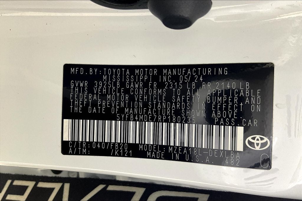 2024 Toyota Corolla LE