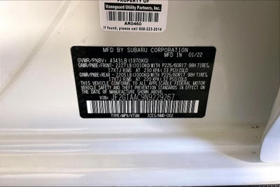 2022 Subaru Crosstrek Base