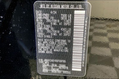 2024 Nissan Armada SV