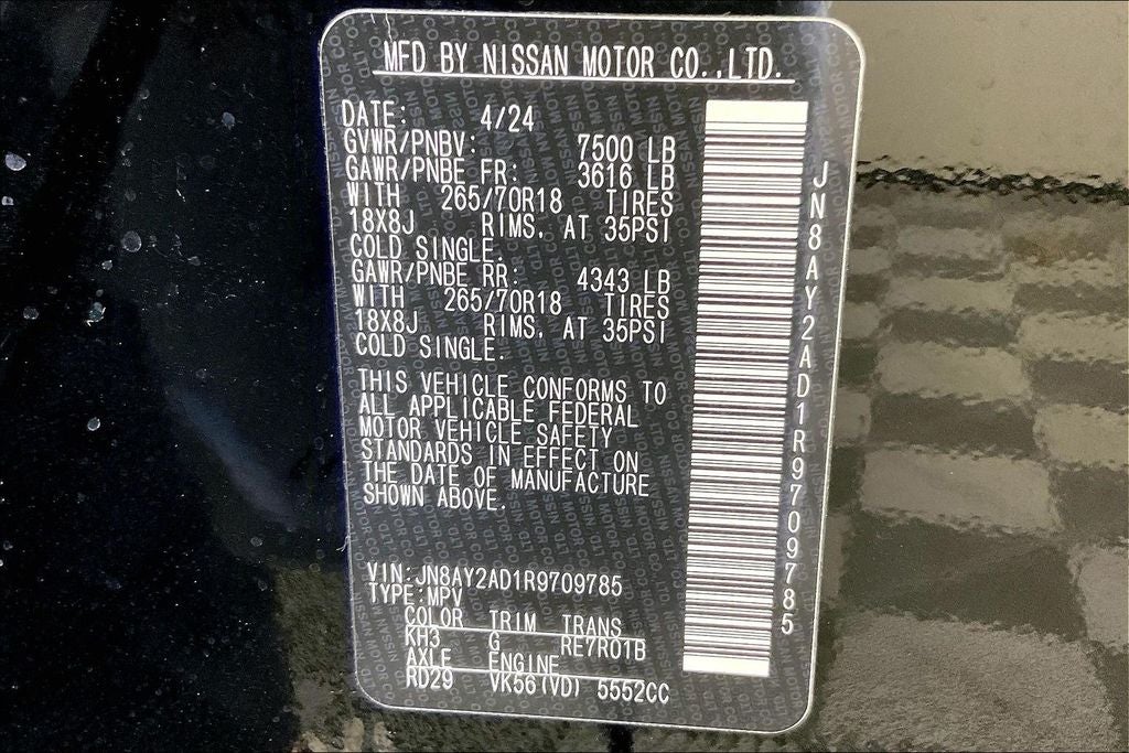 2024 Nissan Armada SV