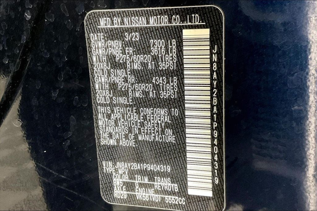 2023 Nissan Armada SL