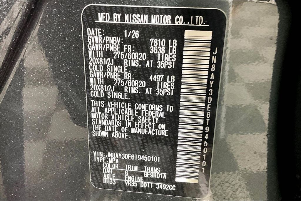 2026 Nissan Armada PRO-4X