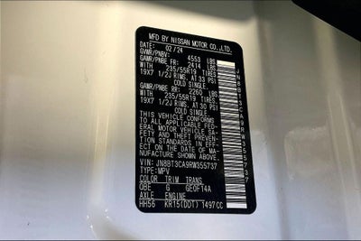 2024 Nissan Rogue SL
