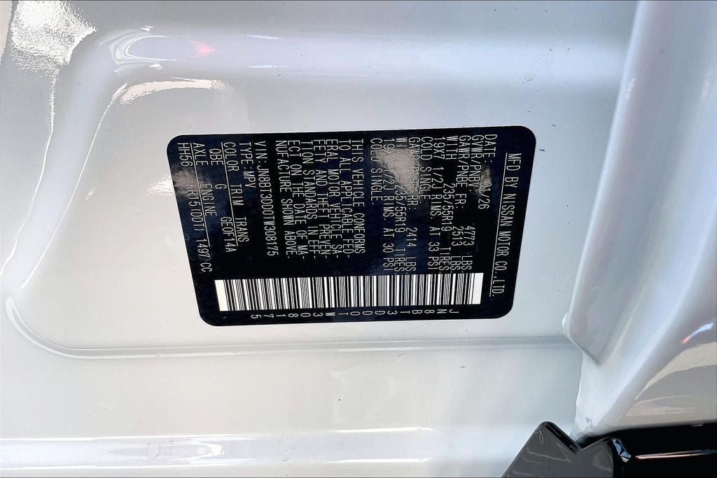 2026 Nissan Rogue Platinum