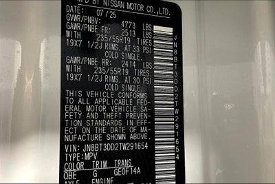 2026 Nissan Rogue Platinum