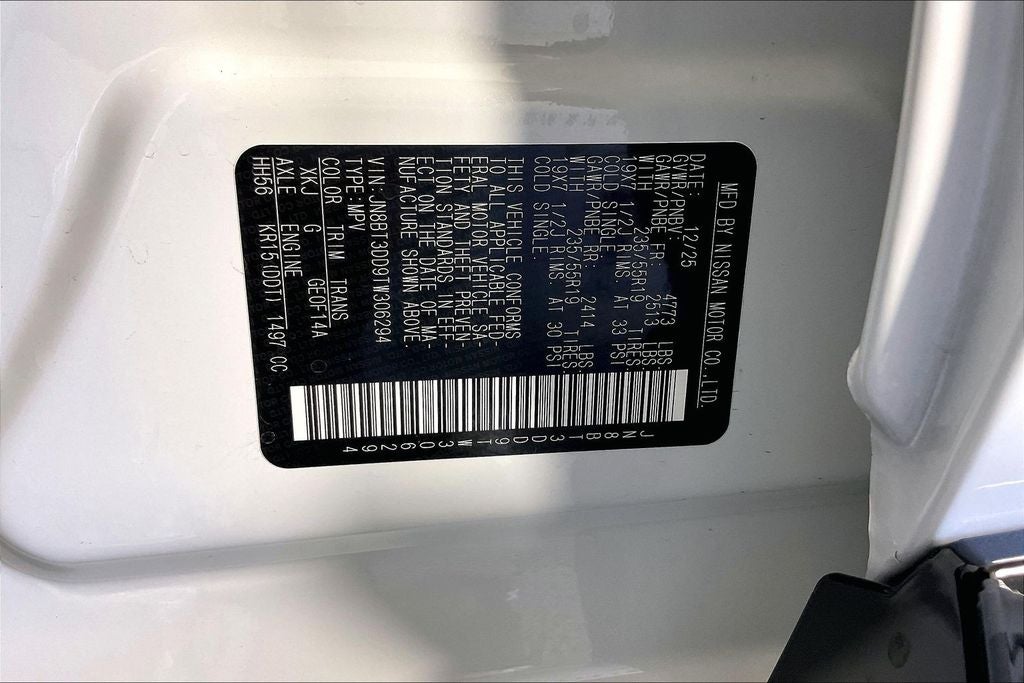 2026 Nissan Rogue Platinum