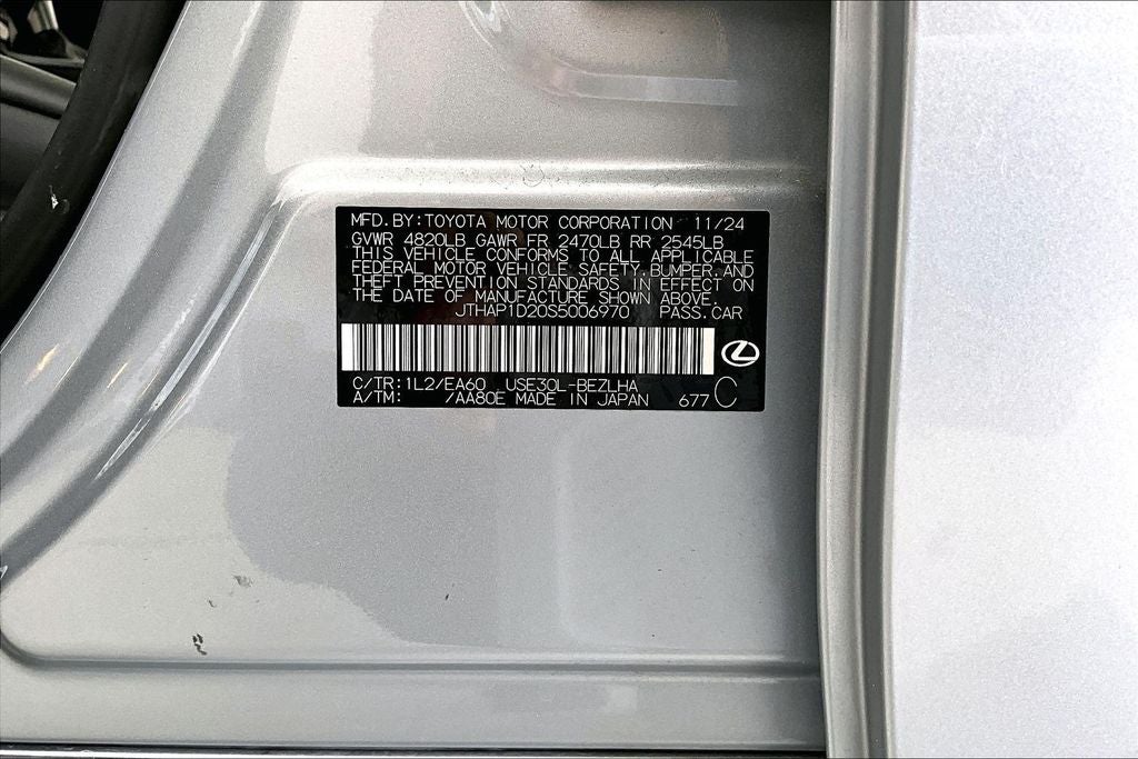 2025 Lexus IS 500 F SPORT Performance