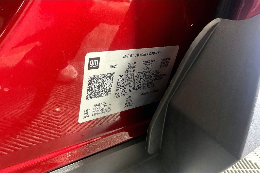 2025 Chevrolet Trax 2RS