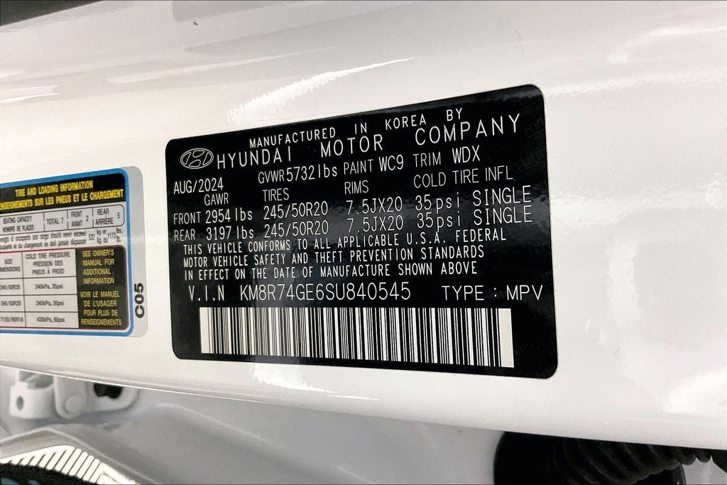 2025 Hyundai Palisade Calligraphy