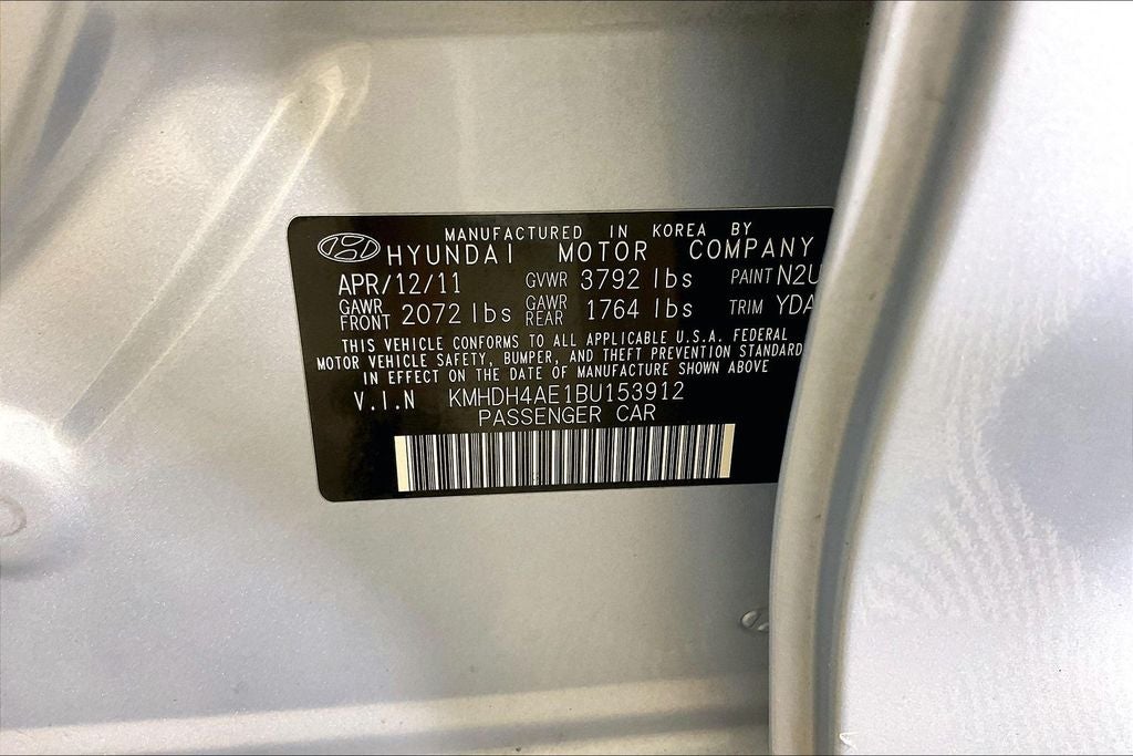 2011 Hyundai Elantra Limited