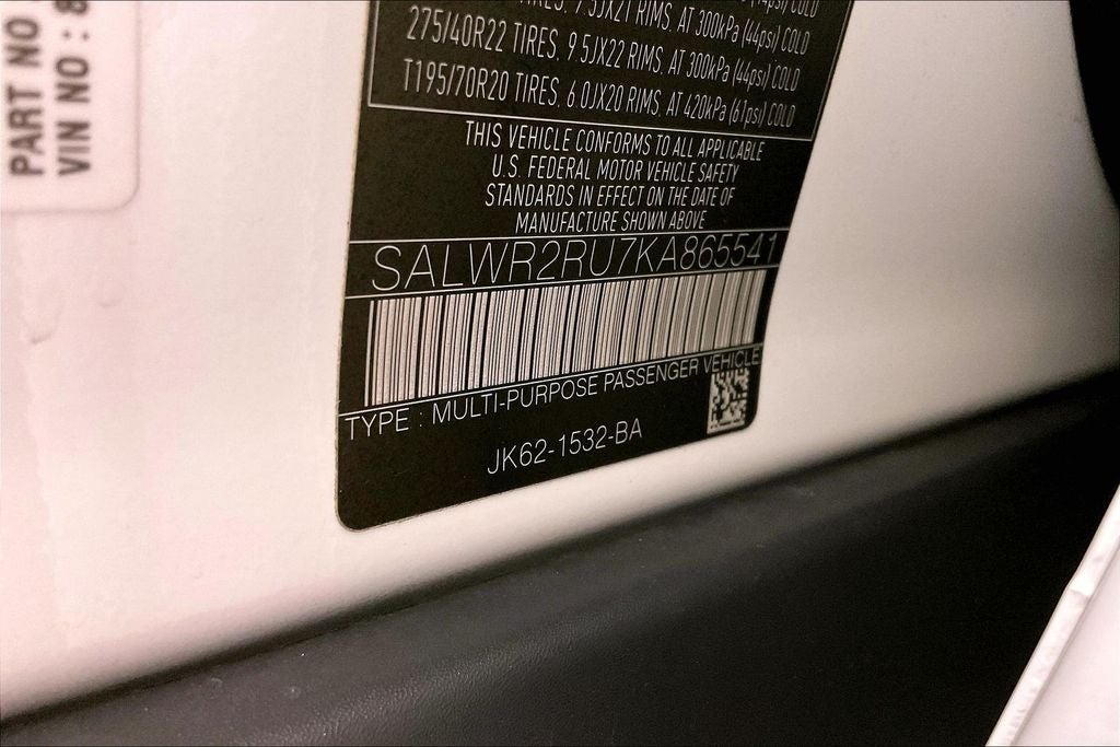 2019 Land Rover Range Rover Sport HSE