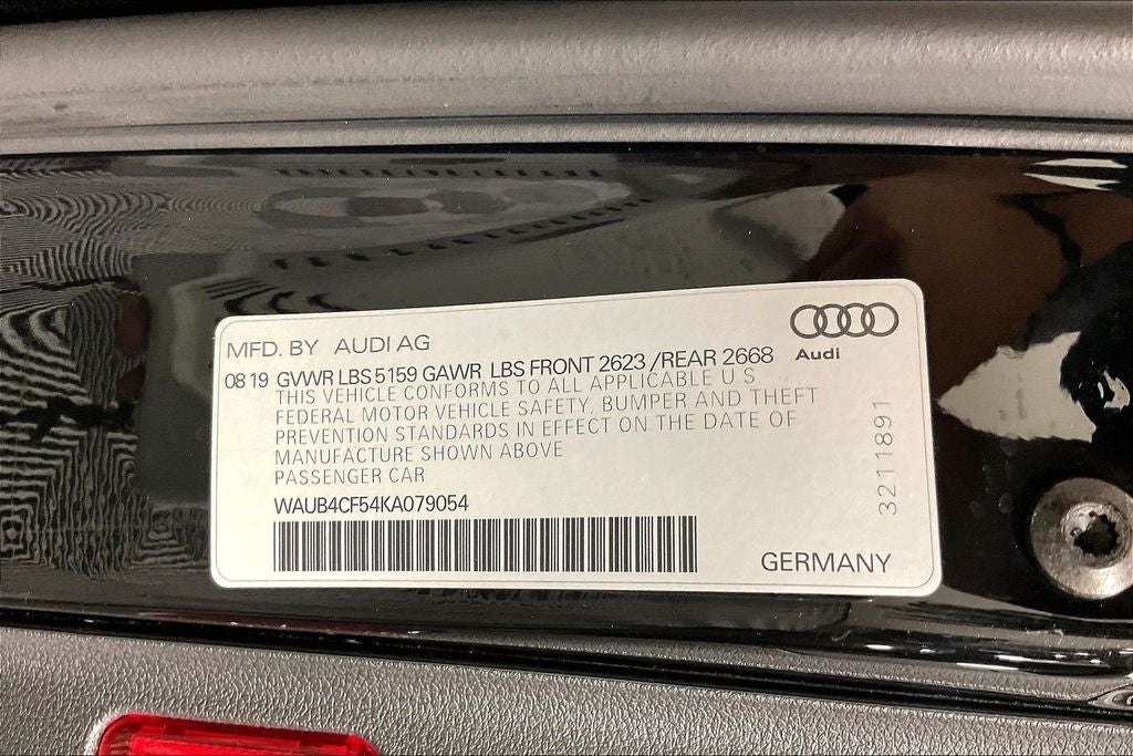 2019 Audi S5 Sportback Premium Plus quattro