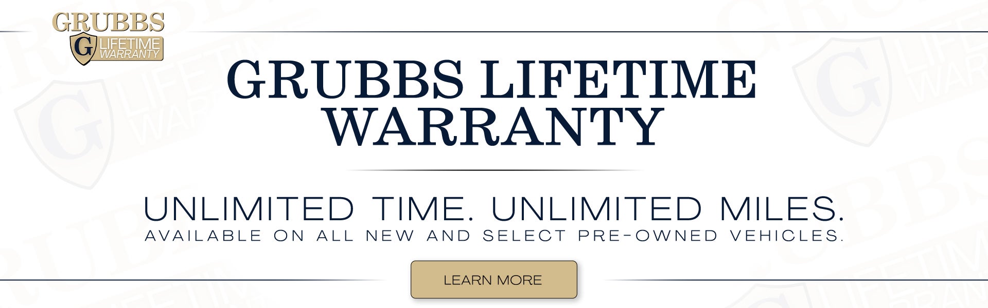 Grubbs Lifetime Warranty